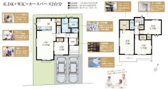 用途に合わせて使いやすい間取です