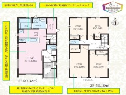 用途に合わせて使いやすい間取です