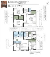 用途に合わせて使いやすい間取です