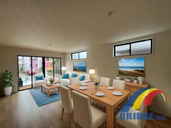 明るい雰囲気で落ち着く空間
以下同社同等仕様施工例