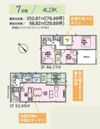用途に合わせて使いやすい間取です