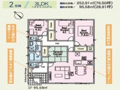 用途に合わせて使いやすい間取です