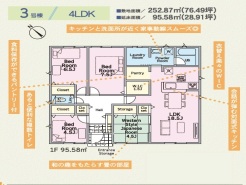 用途に合わせて使いやすい間取です