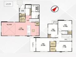 6号棟 用途に合わせて使いやすい間取です