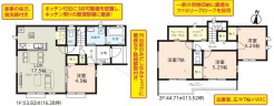 用途に合わせて使いやすい間取です