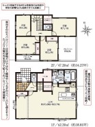 用途に合わせて使いやすい間取です