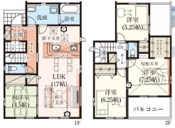用途に合わせて使いやすい間取です