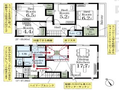 用途に合わせて使いやすい間取です