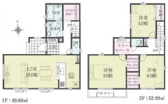 1号棟 用途に合わせて使いやすい間取です