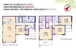 用途に合わせて使いやすい間取です