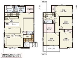 用途に合わせて使いやすい間取です