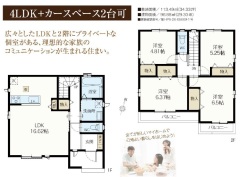 用途に合わせて使いやすい間取です