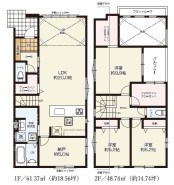 1号棟 用途に合わせて使いやすい間取です