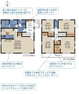 用途に合わせて使いやすい間取です