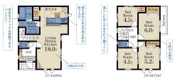用途に合わせて使いやすい間取です