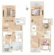用途に合わせて使いやすい間取です