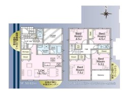 用途に合わせて使いやすい間取です