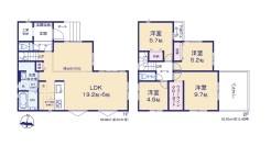 用途に合わせて使いやすい間取です