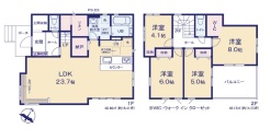 用途に合わせて使いやすい間取です
