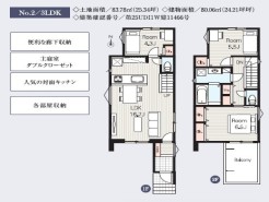 用途に合わせて使いやすい間取です