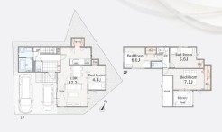 用途に合わせて使いやすい間取です