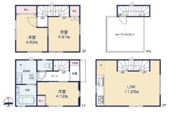 用途に合わせて使いやすい間取です