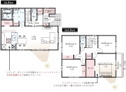 用途に合わせて使いやすい間取です