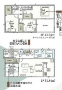 用途に合わせて使いやすい間取です