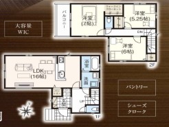 用途に合わせて使いやすい間取です