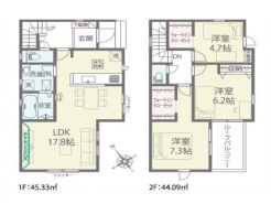 用途に合わせて使いやすい間取です