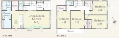 用途に合わせて使いやすい間取です