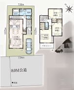 用途に合わせて使いやすい間取です