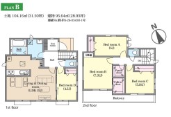 用途に合わせて使いやすい間取です