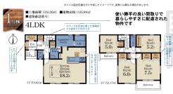 用途に合わせて使いやすい間取です