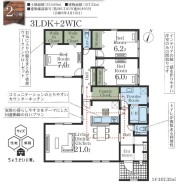 用途に合わせて使いやすい間取です