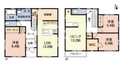 用途に合わせて使いやすい間取です