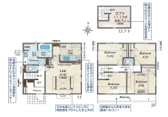 用途に合わせて使いやすい間取です