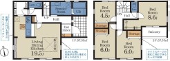用途に合わせて使いやすい間取です