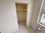 ２号棟 クローゼットも大きめでお洋服もたくさん収納できます