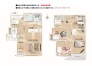 用途に合わせて使いやすい間取です