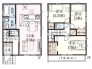 【2号棟】間取図
用途に合わせて使いやすい間取です