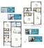 【B号棟】間取図
用途に合わせて使いやすい間取です