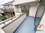 1号棟 広々したバルコニーではお洗濯物を干すのも楽しくなりそうですね！