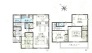 【2号棟】間取図
用途に合わせて使いやすい間取です
