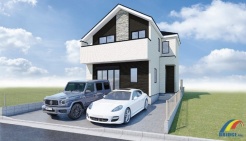 駐車2台可能で、日差しが差し込む3面採光仕様の明るい広々リビングです。
またWICが2か所付いており帽子やバッグもラクラク収納できます。
船橋市内で新築戸建てをお探しの方は是非、お気軽にお問い合わせください。
お待ちしております。
※イメージパース