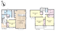 用途に合わせて使いやすい間取です