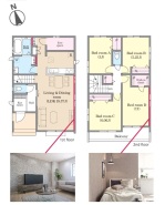 用途に合わせて使いやすい間取です