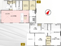 用途に合わせて使いやすい間取です