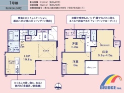 用途に合わせて使いやすい間取です