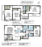 用途に合わせて使いやすい間取です
